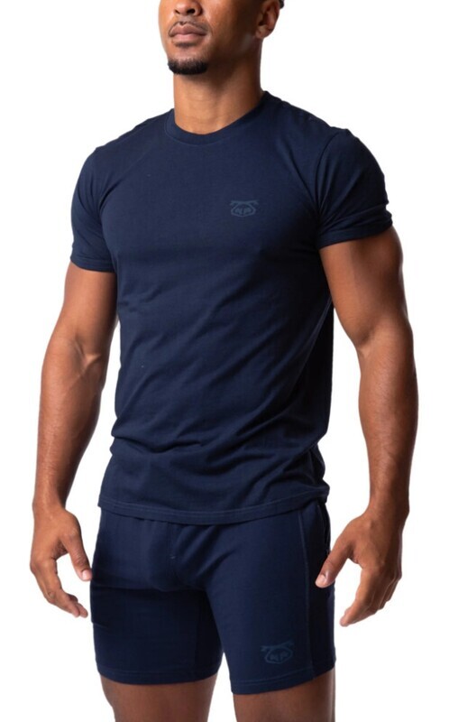 NASTY PIG ALPHA TEE MIDNIGHT NAVY