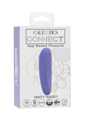 CALEXOTICS CONNECT PANTY TEASER SILICONE APP COMPATIBLE COCK RING WITH REMOTE
