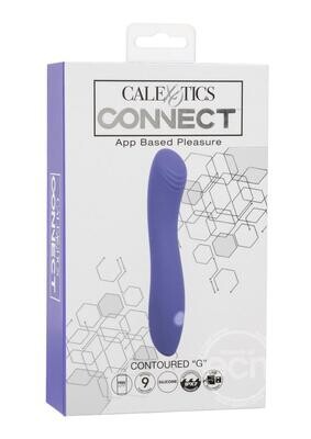 CALEXOTICS CONNECT APP BASED CONTURED SILICONE G VIBE