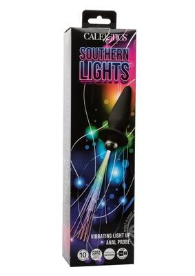 SOUTHERN LIGHTS SILICONE RECHARGEABLE VIBRATING LIGHT UP ANAL PROBE