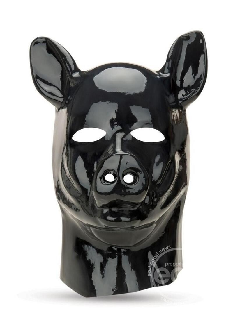 PROWLER RED LATEX PIG HOOD BLACK PROWLER RED LATEX PIG HOOD BLACK