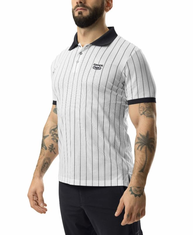 NASTY PIG COACH POLO WHITE