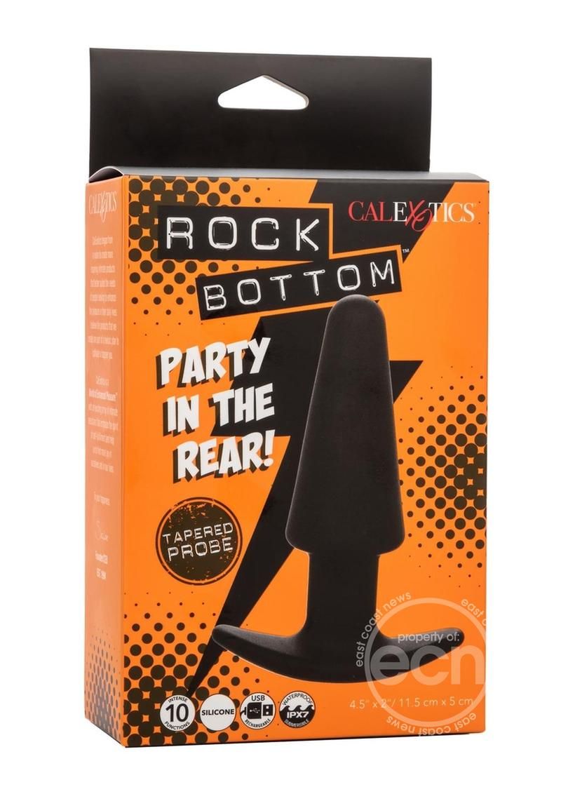 ROCK BOTTOM RECHARGEABLE SILICONE TAPERED PROBE
