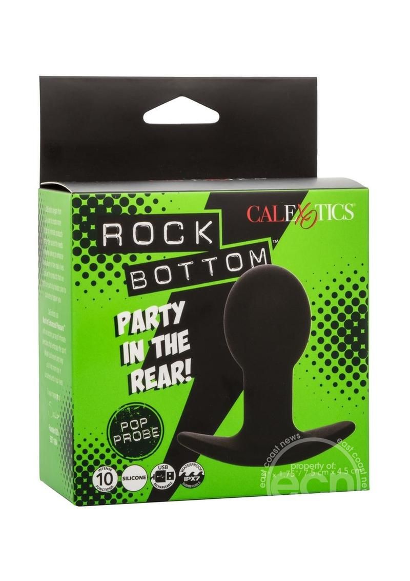 ROCK BOTTOM RECHARGEABLE SILICONE POP PROBE