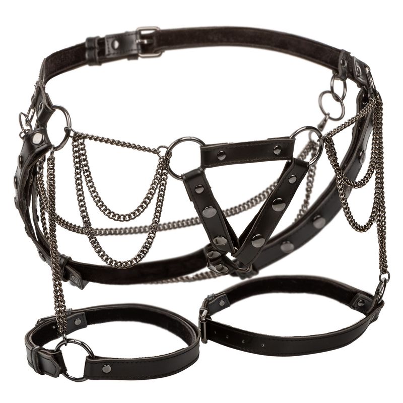 EUPHORIA COLLECTION THIGH HARNESS WITH CHAINS EUPHORIA COLLECTION THIGH HARNESS WITH CHAINS