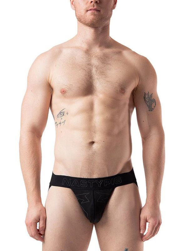NASTY PIG NIGHT VISION JOCK STRAP BLACK