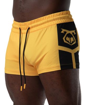 NASTY PIG INDUCTION TRUNK SHORT ELECTRIC YELLOW & BLACK