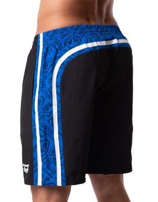 NASTY PIG REPLAY BOARD SHORT BLACK/PRINCE BLUE, Size: SMALL