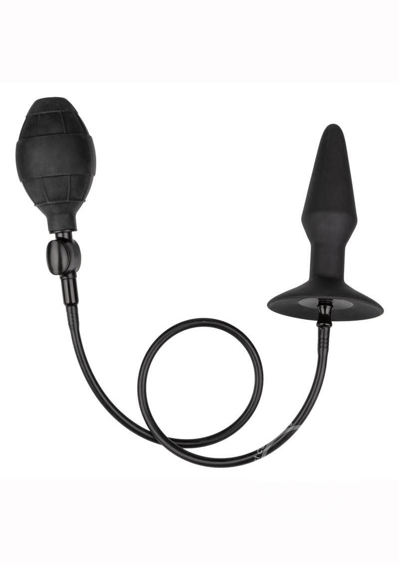 SILICONE INFLATABLE BUTT PLUG, Size: MEDIUM