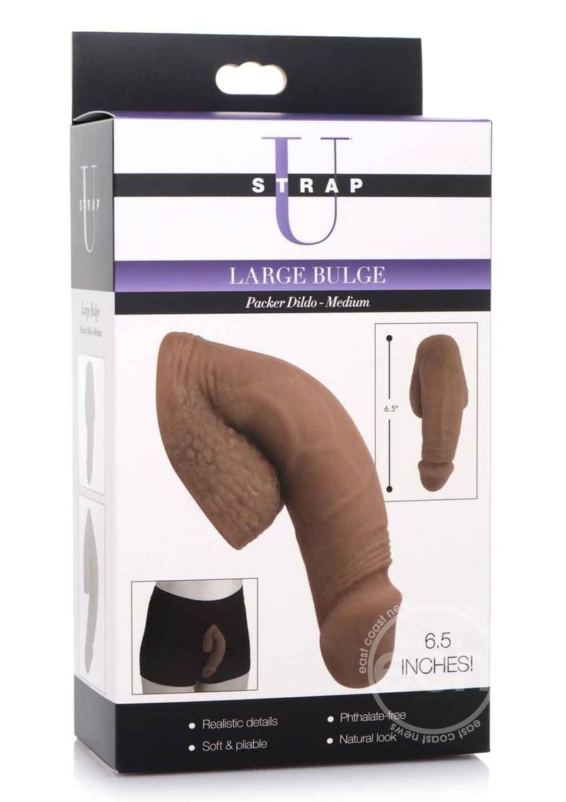 STRAP U LARGE BULGE SOFT PACKER, Color: CARAMEL