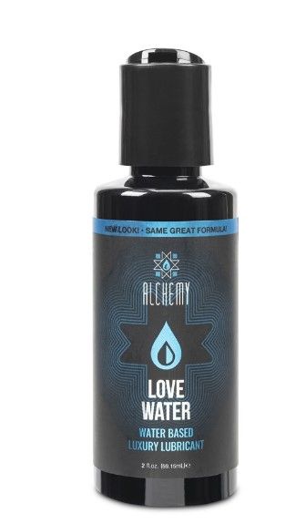 ALCHEMY LOVE WATER WATER-BASED LUBRICANT, Size: 2 oz