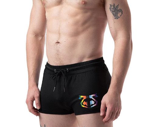 NASTY PIG PRIDE TRUNK SHORT, Color: BLACK, Size: SMALL
