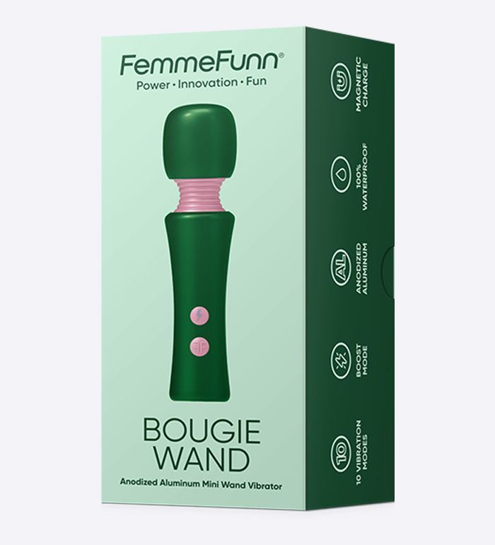 FEMMEFUNN BOUGIE WAND, Color: GREEN