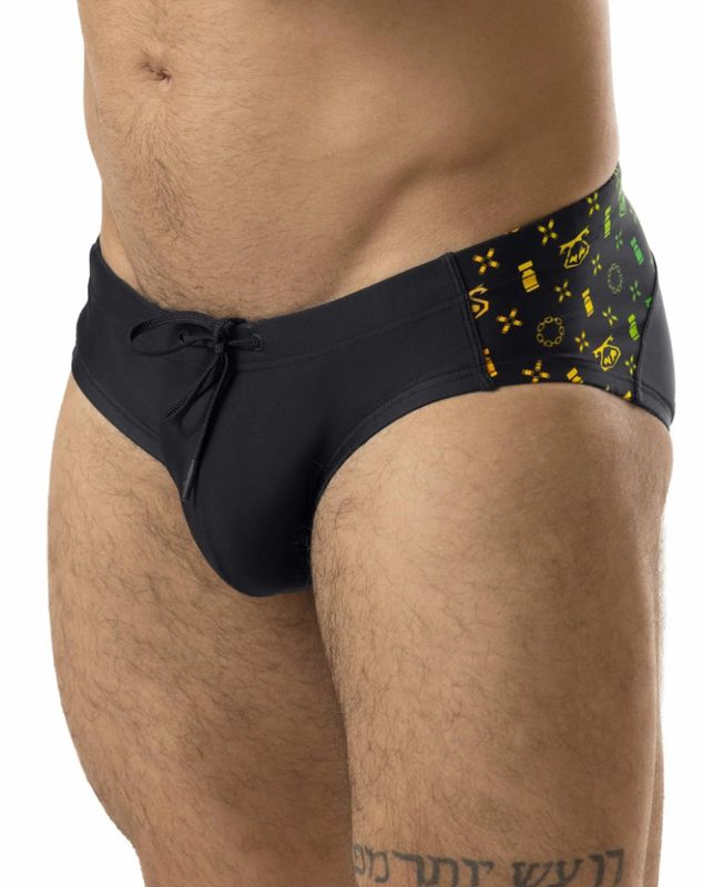 NASTY PIG PRIDE ASSPIRATION BIKINI BLACK