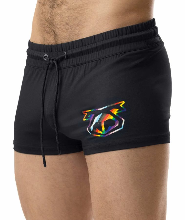 NASTY PIG PRIDE TRUNK SHORT 3.0 BLACK, Color: SMALL