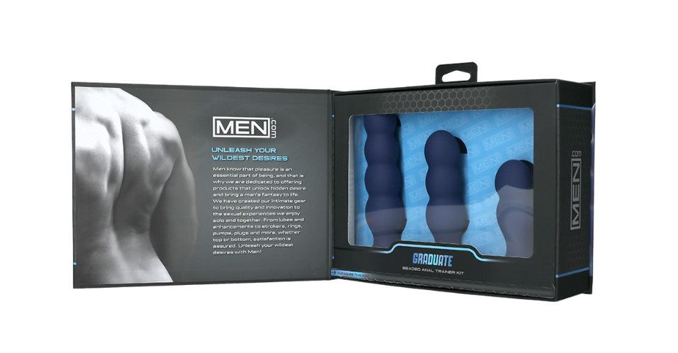 MEN.COM GRADUATE BEADED ANAL TRAINER SET