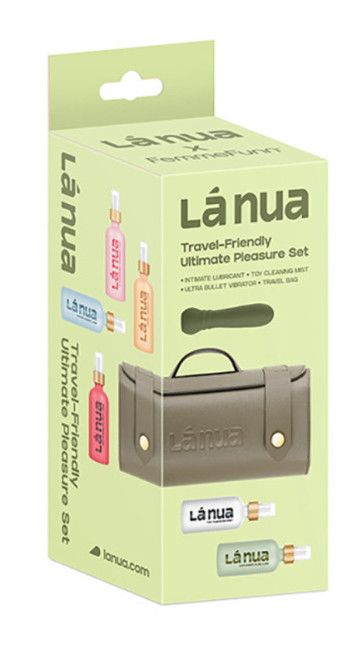 LA NUA ULTIMATE PLEASURE SET WITH VIBE AND TRAVEL BAG