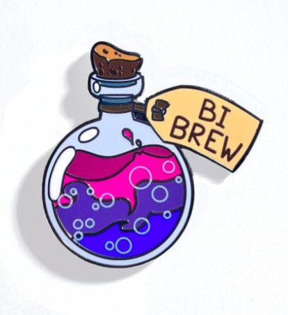BI BREW PRIDE POTION ENAMEL PIN