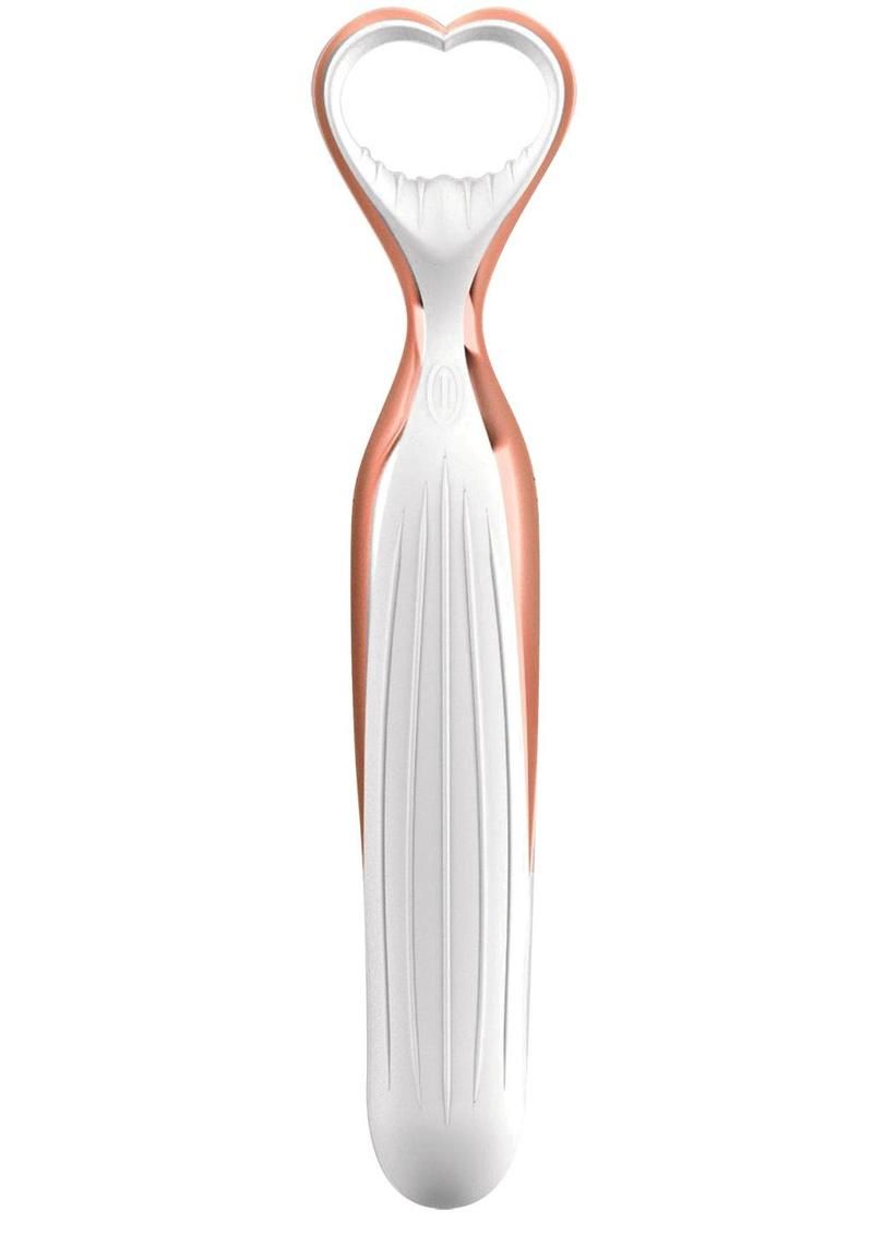 WOO VIBEZ RECHARGEABLE STIMULATOR ROSE GOLD WOO VIBEZ RECHARGEABLE STIMULATOR ROSE GOLD