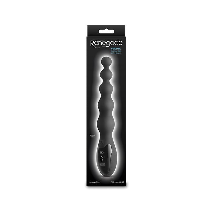 RENEGADE VIRTUA RECHARGEABLE BEADED ANAL VIBRATOR