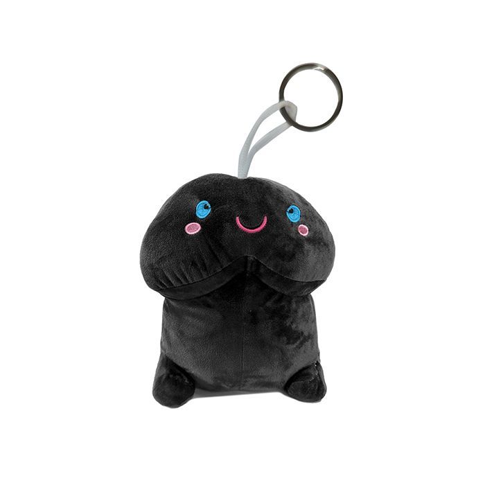 SHORT PENIS PLUSHIE BLACK 4inch SHORT PENIS PLUSHIE BLACK 4inch