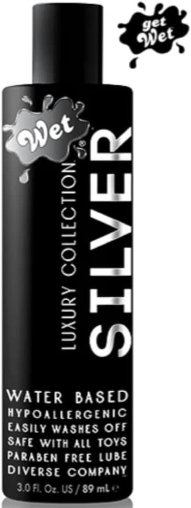 WET SILVER H2O, Size: 3oz