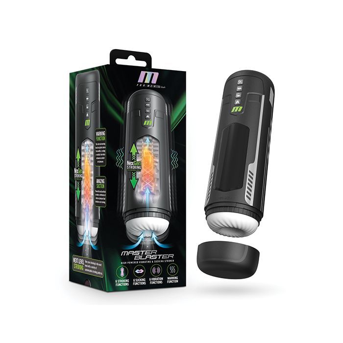M FOR MEN MASTER BLASTER STROKER BLACK