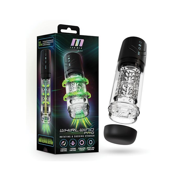 M FOR MEN WHIRLWIND PRO STROKER BLACK