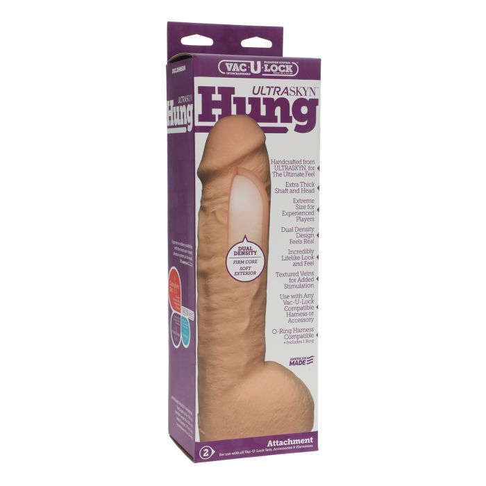VACULOCK ULTRASKYN HUNG 12" FLESH