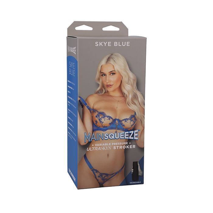 MAIN SQUEEZE SKYE BLUE PUSSY ULTRASKYN MASTURBATOR