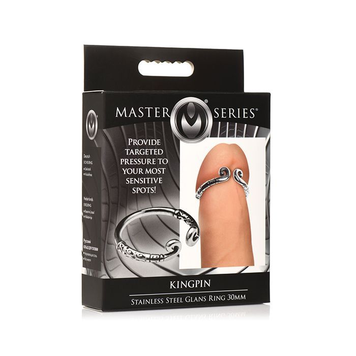 MASTER SERIES KINGPIN STAINLESS STEEL 30mm GLANS RING