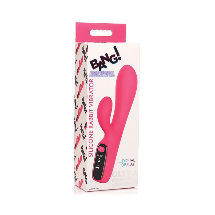 BANG! 10X DIGITAL RABBIT MASSAGER PINK