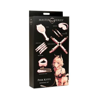 MASTER SERIES TIGER KITTY PINK BONDAGE SET MASTER SERIES TIGER KITTY PINK BONDAGE SET