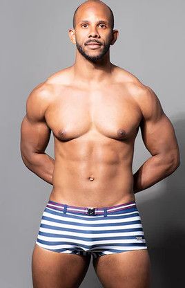ANDREW CHRISTIAN NAUTICAL BUCKLE TRUNK