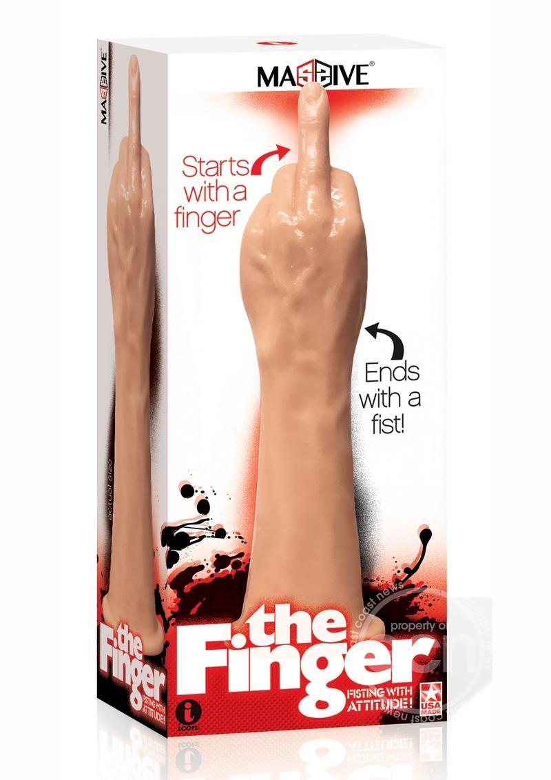 MASSIVE THE FINGER FISTER PROBE-VANILLA
