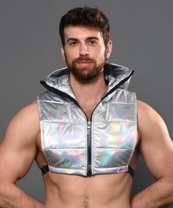 ANDREW CHRISTIAN CAPSULE SPACE HOODIE VEST