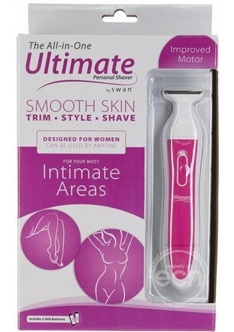 ULTIMATE PERSONAL SHAVER KIT II FOR WOMEN PINK  & WHITE