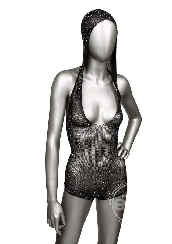 RADIANCE HOODED DEEP V BODYSUIT