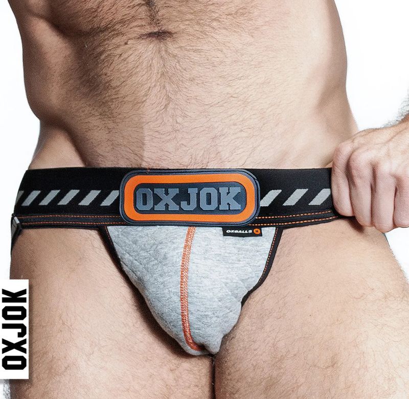 OXJOK PACKER CARGO QUILT SLIDER-STRAP JOCK MIST HEATHER