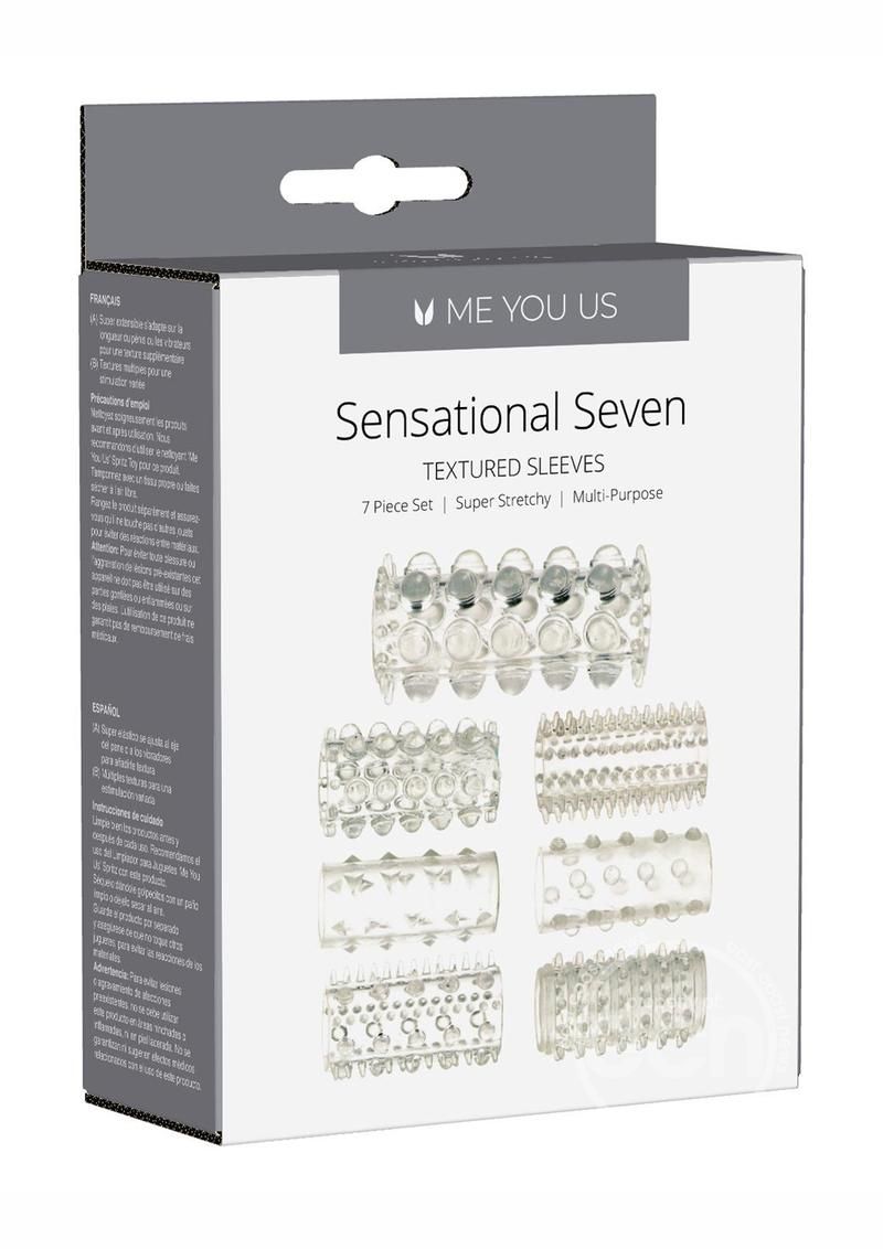 MYU SSENSUAL SEVEN TEXTURED SLEEVES MYU SSENSUAL SEVEN TEXTURED SLEEVES