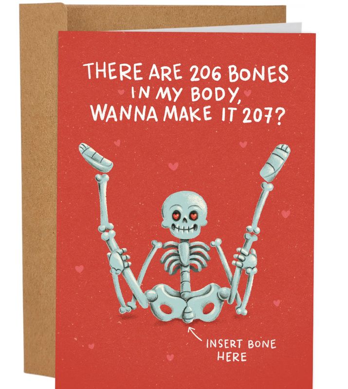 SLEAZY GREETINGS CARD WANNA MAKE IT 207