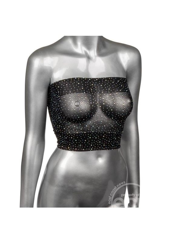 RADIANCE BANDEAU TOP BLACK