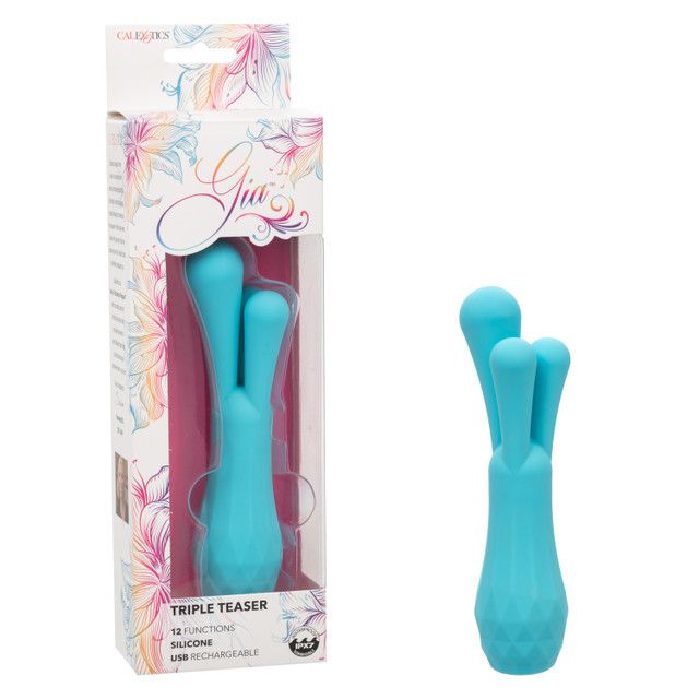 GIA TRIPLE TEASER SILICONE RECHARGABLE