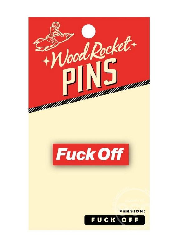 FUCK OFF ENAMEL PIN