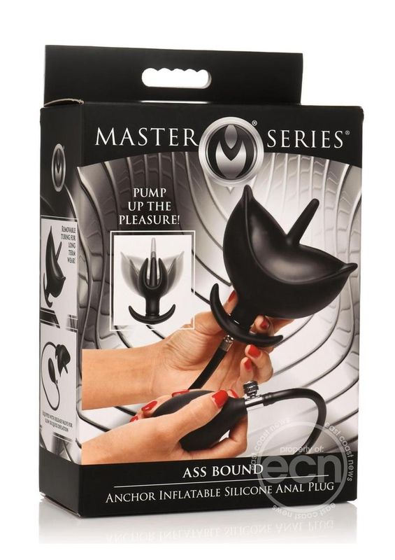 MASTER SERIES ASS BOUND ANCHOR BLACK