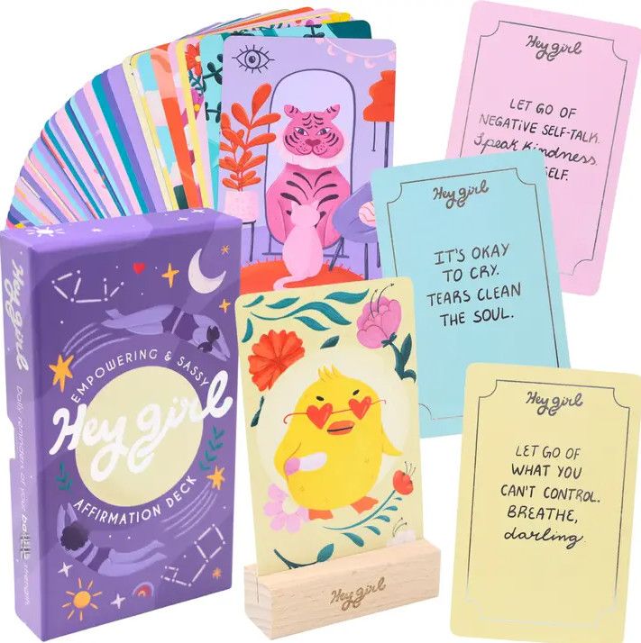 SLEAZY GREETINGS HEY GIRL AFFIRMATION DECK