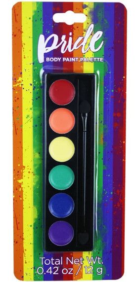 PRIDE BODY PAINT PALETTE 0.42oz