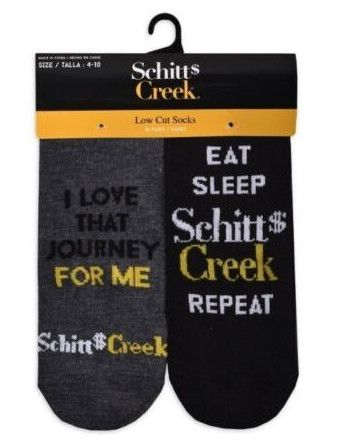 SCHITT'S CREEK LOW CUT SOCKS 10 PACK