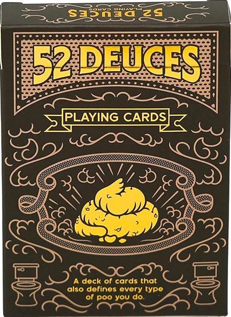 SLEAZY GREETINGS 52 DEUCES DECK OF PLAYING CARDS