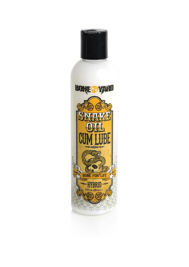 BONE YARD SNAKE OIL CUM LUBE, Size: 8oz